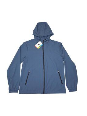 Spyder Lightweight Hooded Jacket sz M Hydroweb Water Resistance Wind Resistance